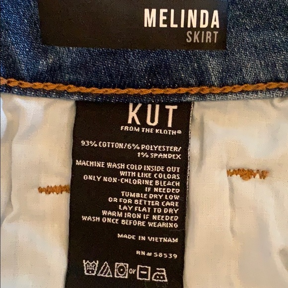 “Kut” Jean Skirt - Picture 6 of 6